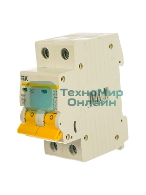 Выключатель автоматический модульный 2п C 32А 4.5кА ВА47-29 IEK MVA20-2-032-C