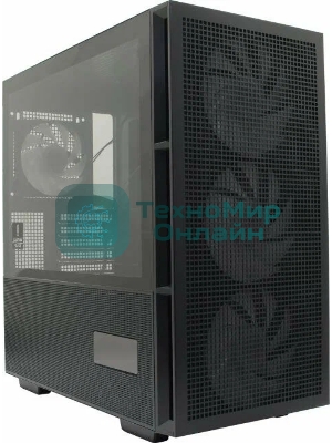 Компьютерный корпус DeepCool CH560 Digital черный (R-CH560-BKAPE4D-G-1) (ATX, без БП, 2хUSB, с окном)