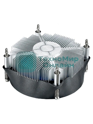 Кулер DEEPCOOL T15P OTDP-ICAS-T15P черный/синий 100мм алюминий 2800rpm 36db 4-pin 65W 46мм