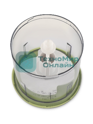 Измельчитель электрический Hyundai HYC-P3108 0.8л. 300Вт черный/зеленый