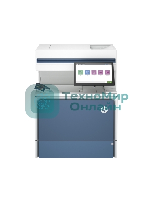 МФУ лазерное HP Color LaserJet Enterprise Flow MFP 6800zf (6QN36A), А4, цветной, печ. 55 стр/мин., скан. до 95 стр/мин., 1200x1200 dpi (печать) 600x600 dpi (скан.), USB, Ethernet