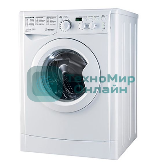 Стиральная машина Indesit MSD615 6 кг, 1000 об/мин, цифровой дисплей, белый