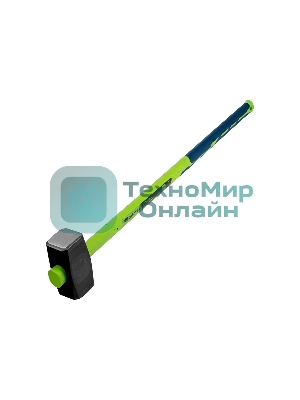 Кувалда Сибртех 6000 г, фибергласовая обрезиненная рукоятка