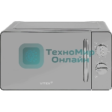 Микроволновая печь Vitek VT-MW1320 черный, 20 л, 700 Вт, переключатели - поворотный механизм