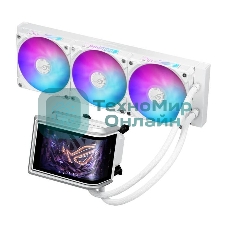 Жидкостная система охлаждения ASUS ROG RYUO IV 360 ARGB WHT белый, алюминий/медь, 2000 об/мин, 30.7 дБ, 4 pin