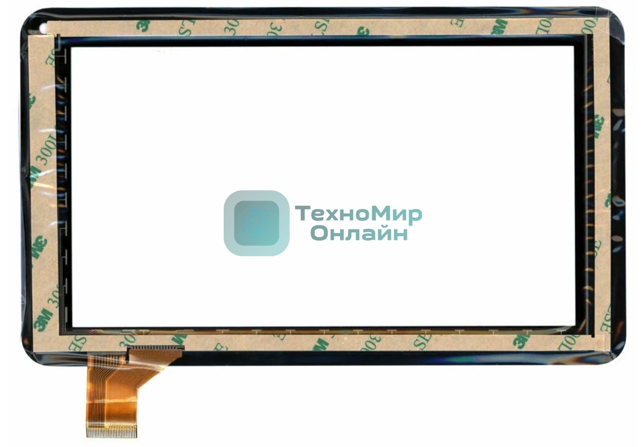 Сенсорное стекло (тачскрин) для Digma iDj7n (30 pin), черное