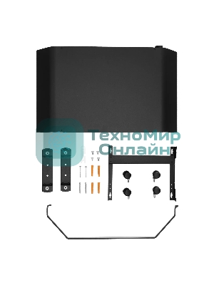 Конвектор электрический Denzel XCE-1500B черный, 1500 Вт, 20 м2, термостат