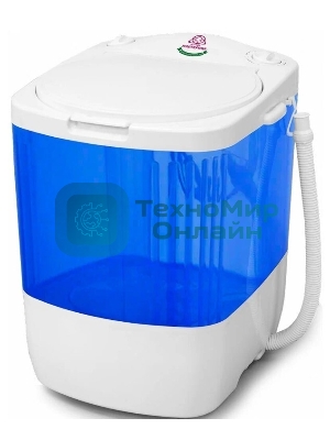 Стиральная машина Мастерица WM-0101 синий, загрузка вертикальная 1 кг, 0 об/мин, класс А