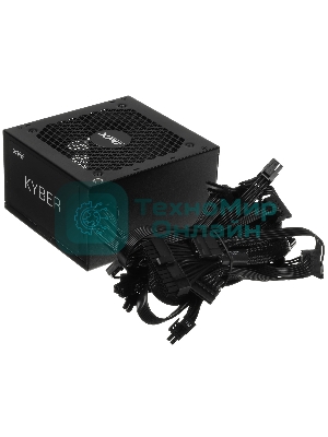 Блок питания ADATA XPG KYBER 750 (KYBER750G-BKCEU), 750Вт, 80 PLUS Gold, 120мм, черный