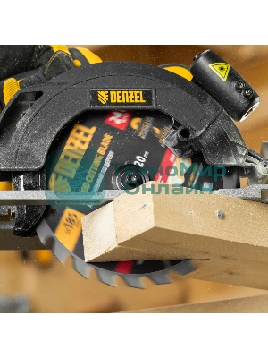 Пильный диск по дереву с гвоздями Denzel ф185 х 20 мм, 24 зубов 733937