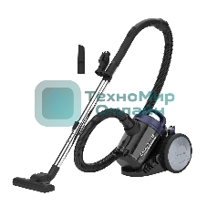 Пылесос Galaxy GL 6226 черный/синий, 320/2400 Вт, уборка сухая, пылесборник контейнер 2 л