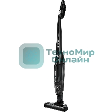Пылесос вертикальный Bosch BBHF220 черный, питание от аккумулятора, 48 Вт, уборка сухая, пылесборник 0,4 л