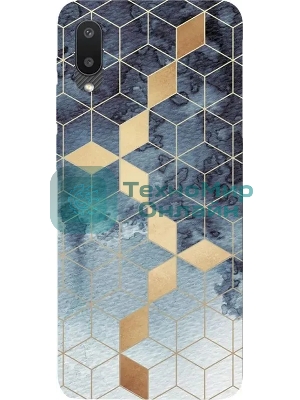 Чехол (клип-кейс) Gresso Meridian, для Samsung Galaxy A02, синий gr17aaae8919