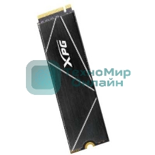 Накопитель SSD ADATA XPG BLADE S70, 4Tb, PCIe 4.0 x4, M.2 2280, NVMe, R/W 7400/6600, с радиатором