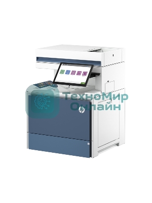 МФУ лазерное HP Color LaserJet Enterprise Flow MFP 6800zf (6QN36A), А4, цветной, печ. 55 стр/мин., скан. до 95 стр/мин., 1200x1200 dpi (печать) 600x600 dpi (скан.), USB, Ethernet