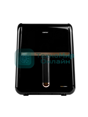 Аэрогриль Centek CT-3102 черный, 1500 Вт, 5 л, сенсор, 8 программ