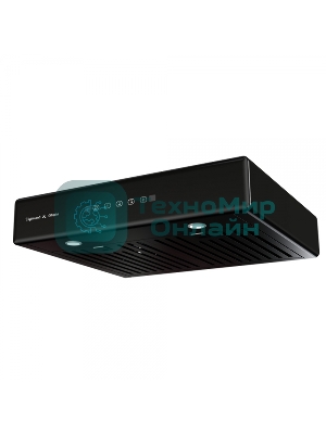 Вытяжка встраиваемая Zigmund & Shtain K 009.4 B черный, 60 см, 750 куб. м/ч, 50 дБ