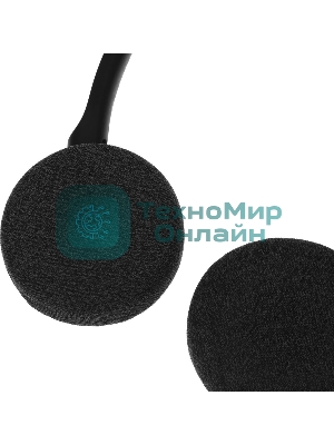 Гарнитура JLab GO Work Pop Wireless Headphones чёрный, беспроводная, Bluetooth, до 50 ч