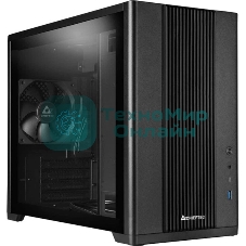 Корпус mATX Chieftec BX-MESH BX-10B-M-OP black, без БП, USB 3.2, Type-C, audio