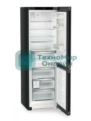 Холодильник Liebherr CNBDB 5223-22 001 черная нержавеющая сталь двухкамерный 225/94л морозилка снизу, No Frost