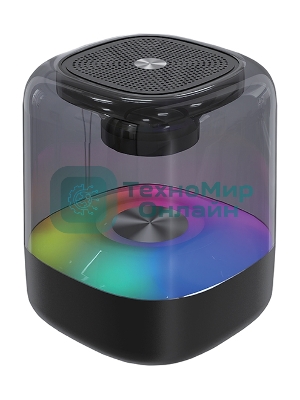 Акустическая система QUMO Plasma ВТ 0082 5 ВТ объемное звучание RGb подсветка