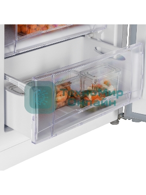 Морозилка Nordfrost DF 261 SAP, серебристый, 139л, 3 ящика