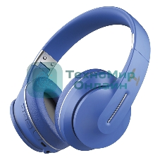 Беспроводные/проводные наушники Harper HB-413 синий, накладные, Bluetooth + проводной, до 8 ч