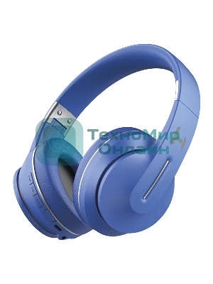 Беспроводные/проводные наушники Harper HB-413 синий, накладные, Bluetooth + проводной, до 8 ч