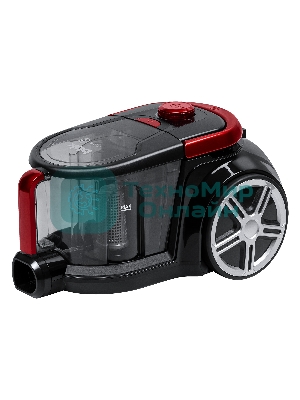 Пылесос BBK BV1801 бургунди, 300/1600 Вт, уборка сухая, пылесборник контейнер, 2 л