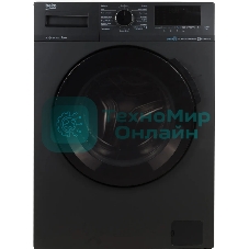 Стиральная машина Beko WSPE7H616A темно-серый, загрузка фронтальная 7,5 кг, 1200 об/мин., класс: А