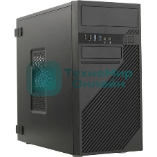 Компьютерный корпус Mini Tower InWin EFS712 Black U3*2+U2*2+A(HD) + front fan holder + Screwless mATX (без блока питания)