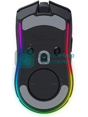Мышь беспроводная/проводная Razer Cobra Pro черный, 30000 dpi, радиоканал, Bluetooth, USB, кнопки - 8
