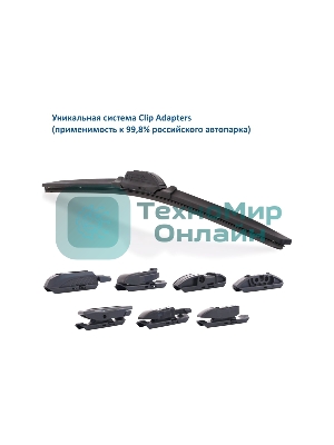 Щетка стеклоочистителя GOODYEAR GY000441 PREMIUM 21''/53см бескаркасная