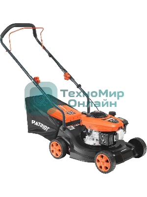 Газонокосилка бензиновая PATRIOT PT 40, 130сс, 3,5 л.с., 40 см, 35л. трав., пластик. дека,