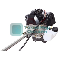 Триммер бензиновый RedVerg Gb52C. 2,2кВт/3,0л.с; 51,7 куб.см, прямая неразъемная штанга, велосипедная рукоятка, диск 3х лоп.- 255х25,4