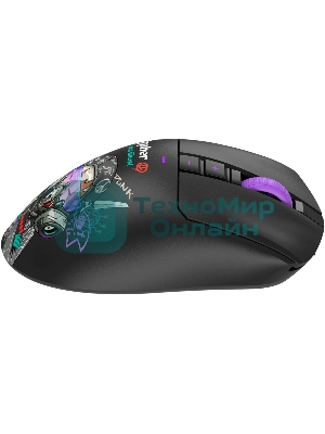 Мышь гибридная A4TECH R73 Ultra Duo чёрный, 20000 dpi, USB Type-A, радиоканал, кнопки - 7