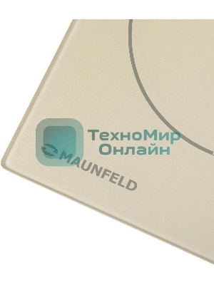 Индукционная варочная панель Maunfeld EVI.453-BG, конфорок: 3 шт., стеклокерамика, независимая, бежевый