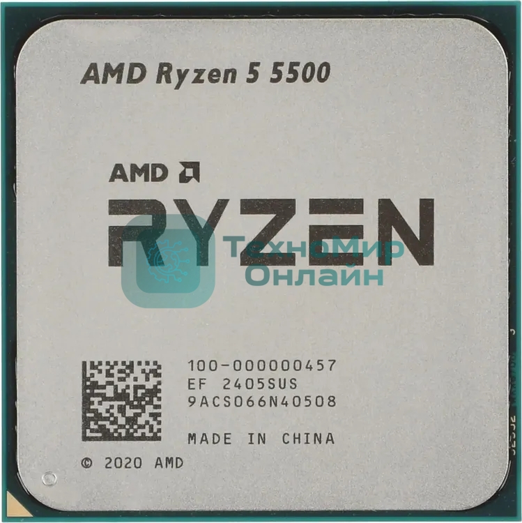 Процессор AMD Ryzen 5 5500 Soc-AM4 3.6GHz OEM