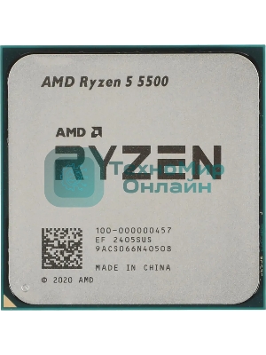 Процессор AMD Ryzen 5 5500 Soc-AM4 3.6GHz OEM