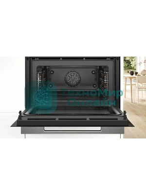 Встраиваемый духовой шкаф электрический Bosch CMG7241B1 черный