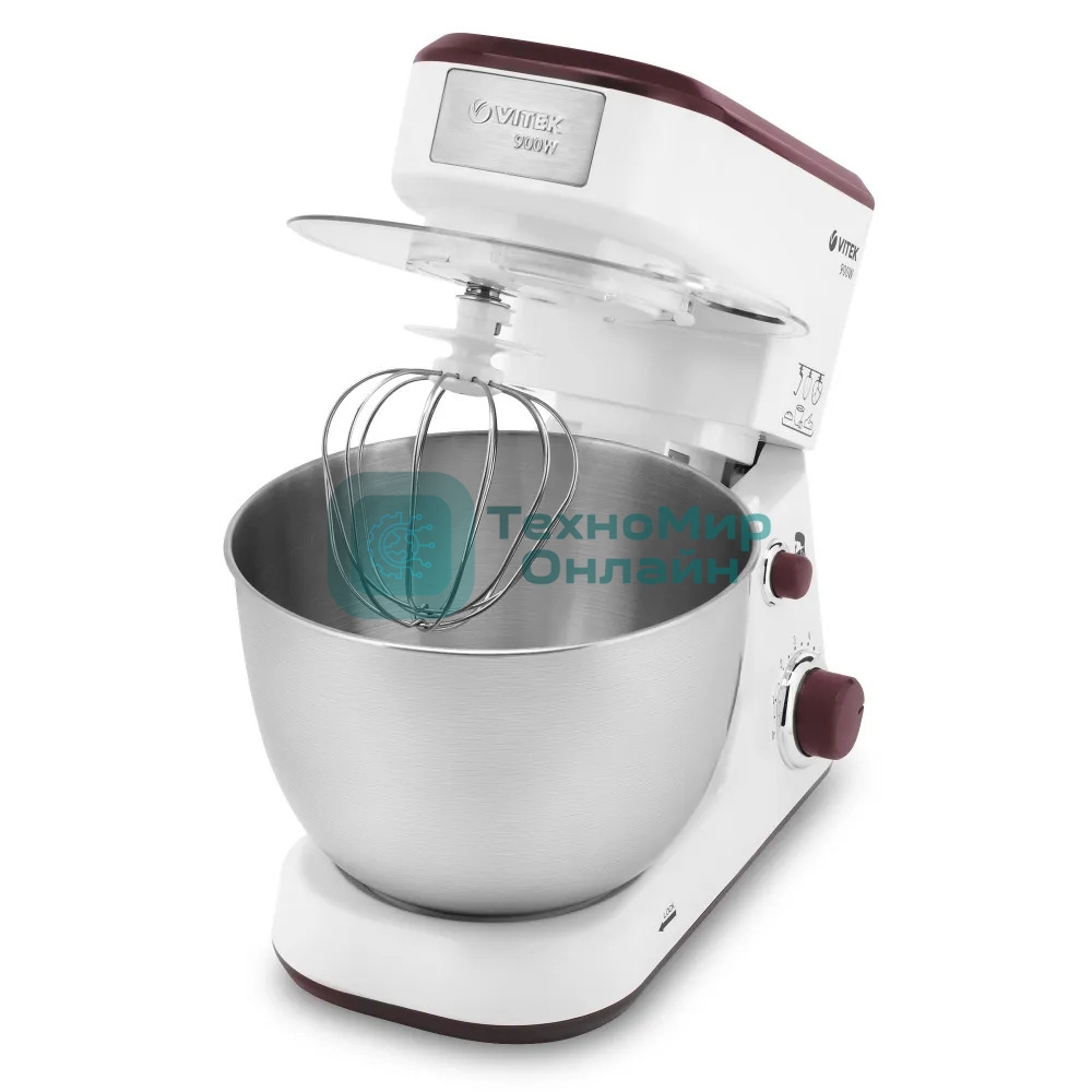 Кухонная машина Vitek VT-1433, 900Вт, белый
