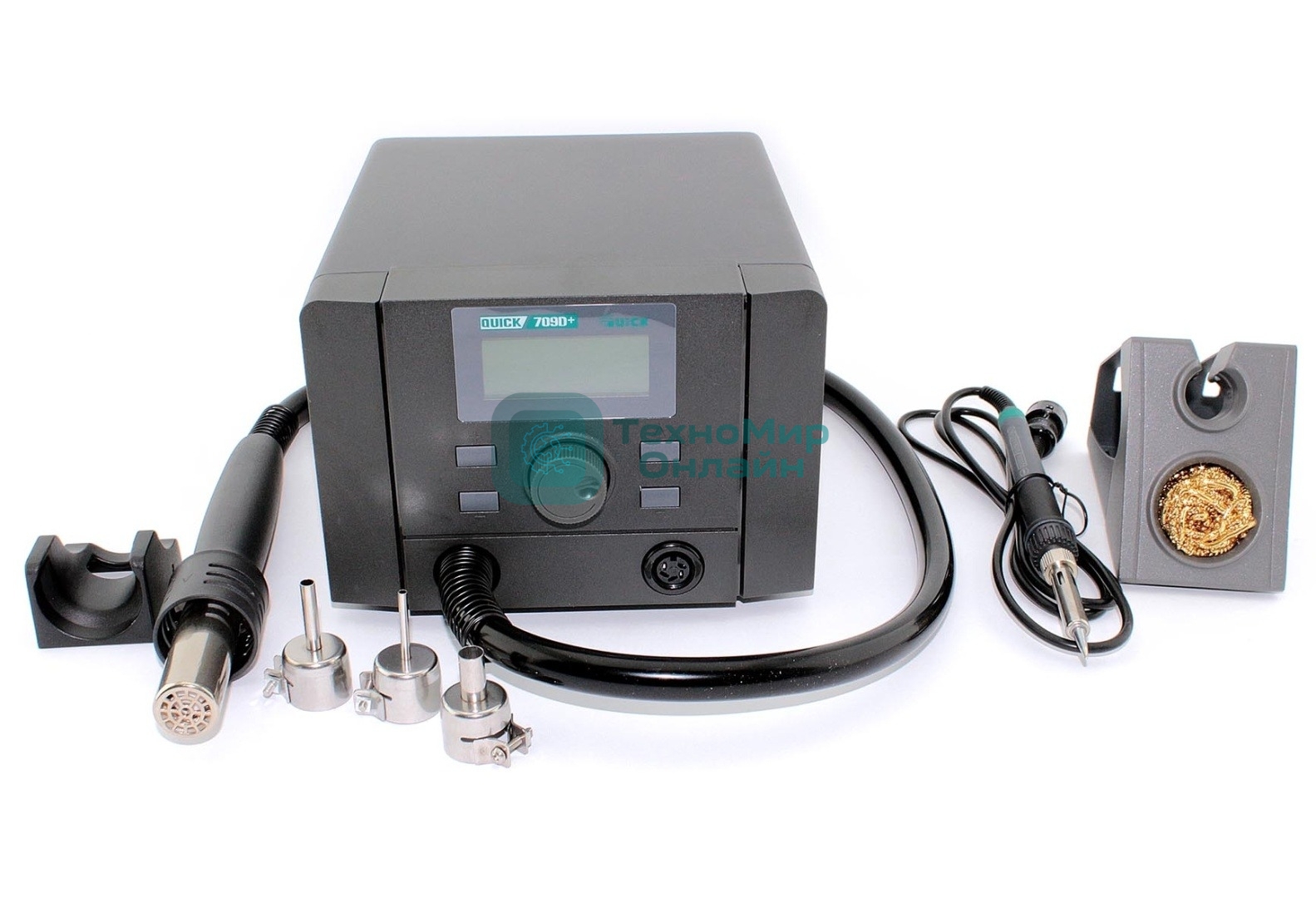 Паяльный комплекс Quick 709D+ 2 в 1 1350W