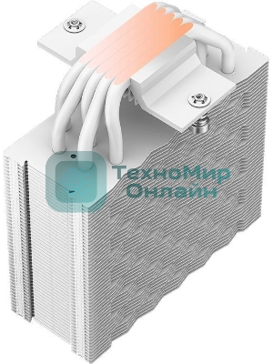 Устройство охлаждения (кулер) PcCooler RZ500 Soc-AM5/AM4/1200/1700/1851 белый 4-pin 32dB Al+Cu 250W Ret (RZ500-WHNWNX-GL)