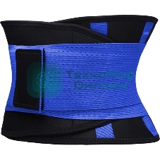 Пояс для похудения CleverCare, синий, размер L TL-LB033L