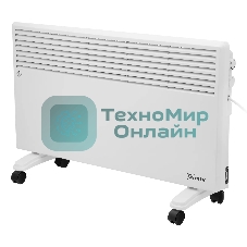Конвектор электрический MTX CH-2000, белый, 2000 Вт, 25 м2, термостат