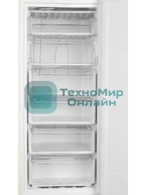 Морозильная камера Indesit DSZ 4150 E, бежевый, 204л, 6 ящиков