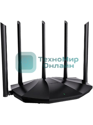 Двухдиапазонный гигабитный Wi-Fi 6 роутер Tenda RX2 Pro AX1500, до 300 Мбит/с на 2,4 ГГц + до 1201 Мбит/с на 5 ГГц