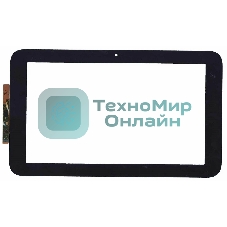Сенсорное стекло (тачскрин) для HP Pro Slate 10, черное