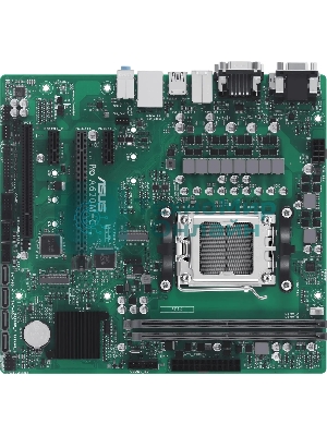 Материнская плата ASUS Pro A620M-C-CSM, AM5, AMD A620, 2xDDR5, 4xSATA, 2xM.2 PCIe 4.0 x4, 1xPCIe 4.0 x16, 2xPCIe x1, 1xRJ45 1GbE, 1xUSB 3.2 Gen 2, 3xUSB 2.0, 1xUSB-C 3.2 Gen 2, 1xDVI-D, 1xDP, 1xHDMI, 1xVGA, 3x3.5 мм, 7.1, mATX