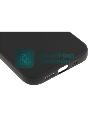 Чехол (клип-кейс) BoraSCO для Apple iPhone 15 Pro черный (72429)